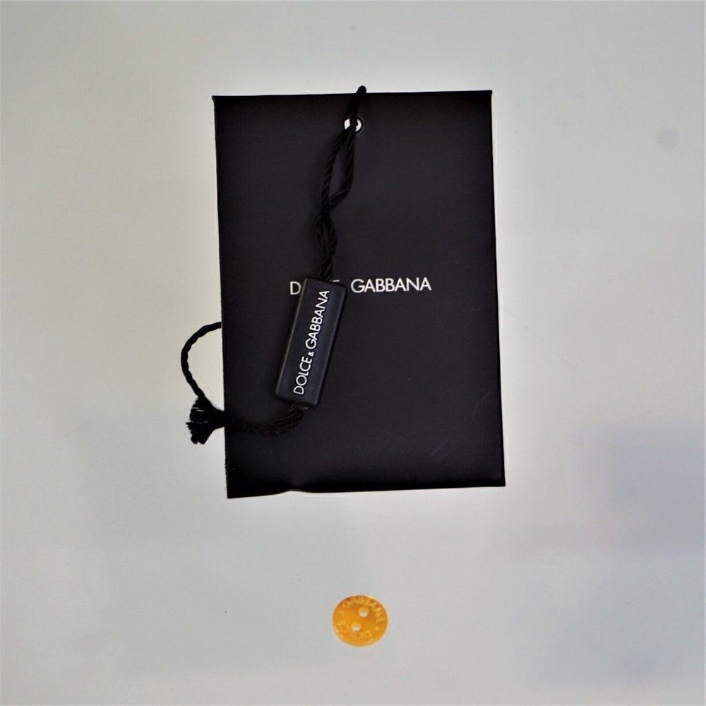 Dolce And Gabbana Replacement Button 2 Hole Pearlescent Yellow